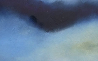 Impending Storm #5 Seascape Painting by Devon Artist Anne Haigh