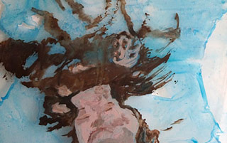 Swimming Underwater Painting No. 2
