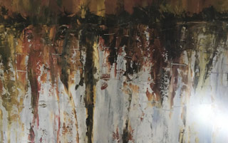 The beach at Budleigh Salterton Painting