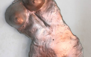 Clay Figure Sculpture by Sculptor Anne Haigh