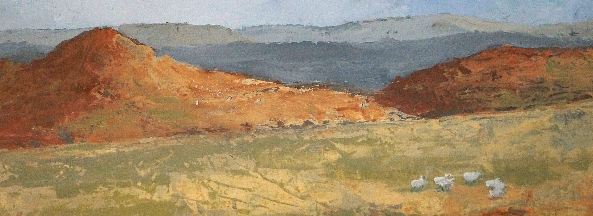 Detail from Sheep on the Moor
